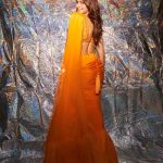Aamna Sharif Instagram - A saree girl forever ✨ . . . . . . Jew @golecha_jewels Bag @judithleiberny @mukeshpatilmakeup @chettiarqueensly @visualaffairs_va