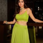 Aamna Sharif Instagram - Love for the green and everything pretty 💚 . . . . . . . 📷 @kaasastudio In @premyabymanishii Jew @razwada.jewels Styled by @shrushti_216 Makeup @mukeshpatilmakeup Hair @saba_hair_makeupartist