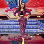 Aarthi Subash Instagram - 💟 . #fashion #fashiondesigner #style #ootd #ootdfashion #pink #black Sun Studio