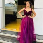 Aarthi Subash Instagram - Flawed & still worthy 💜 Swipe right➡️ Outfit @studiod11official Sun Studio
