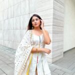 Aashna Shroff Instagram - @sukritiandaakritiofficial making me wonder why I haven’t worn a sharara in so long 💛🩷🩵