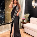 Aashna Shroff Instagram - ‘Tis the season for an overload of festive looks, so brace yourselves 🥲🖤