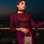 Aashna Shroff Instagram - sorry not sorry for the spam lately, I have a lot of pending content to share with you 🙊 and this @nirmooha look has got to be my fave!🖤 glam @aafreenmakeupandhair shot by @assd_khan