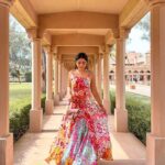Aashna Shroff Instagram - 💃🏻 around @amanbagh wearing @essgee_shop Amanbagh