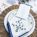 Aashna Shroff Instagram - On cloud nine with @toryburch herself, for a very special dinner on our first night in Singapore!☁️ Can’t wait to finally show you the rest of our experience, but before that, can we please have a moment for the Tory Burch SS23 look I’m wearing and the stunning #ToryBurchHome dinner setup, because I pretty much spent the entire evening in awe💙 #collab @reliancebrandsltd Singapore, Singapore