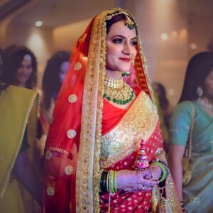 Aastha Chaudhary Instagram - In the light of Love, Faith & Blessings, We decided to unite forever. 
25-04-2022 💖🧿✨
Aastha & Aditya

Photography- @arrt_photos
MUA- @skincoach_ishanagra 
Styled by - @shrishtijetli 
Jewellery - @sbj.jewellery 
Aditya's outfit - @ankurarora_bespoketailoring 

#newbeginnings
#justmarried #gratitude #blessed #aasthachaudhary

@wedeilicious @wedmegood @weddingz.in @indianweddings @wed.vows