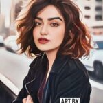 Adah Sharma Instagram - Art of @adah_ki_adah mam #adhasharma #miss_rathod #artbybhargavi #bhargavians #loveyou #instagram #animation #dance #trending #reels #reelitfeelit❤️❤️ #thekeralastory #adahsharma #mostfamouspaintings #adhakiadah #artforadha