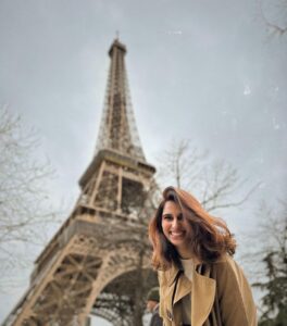 Aisha Ahmed Instagram - . Eiffel Tower will always be remembered w Natalie Portman 🤭