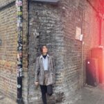 Aisha Ahmed Instagram - . On a gathering storm comes A Tall Handsome Man, In a dusty black coat with a RED RIGHT HAND ♥️ Camden Town