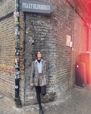 Aisha Ahmed Instagram - . 
On a gathering storm comes A Tall Handsome Man, In a dusty black coat with a RED RIGHT HAND ♥️