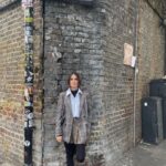 Aisha Ahmed Instagram - . On a gathering storm comes A Tall Handsome Man, In a dusty black coat with a RED RIGHT HAND ♥️ Camden Town