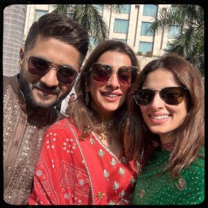 Aisha Ahmed Instagram - Happy Birthday @rohitsaraf ♥️ We got the best return gift this year, thank you for making me a part of your family! I love you guys so much but Shalu didi will always be #1 🫶🏼 Delhi दिल्ली