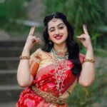 Aishwarya Pisse Instagram - Being urself is the most beautiful thing….😉 Jewellery: @emmadi_silver_jewellery_hyd Outfit: @maramsclothing_official Styling: @priyareddy_baddigam Pc: @maturi_venky Hairstyle: @praneetha_beautymakeover