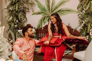 Akshata Sonawane Instagram - Mehendi of #AkshVishPyaarVyaar 
2days to go ❤️