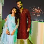 Akshata Sonawane Instagram - This Diwali it’s extra special. The light of our house is going to be my Wife. Happy Diwali all you lovely people 🎇❤️