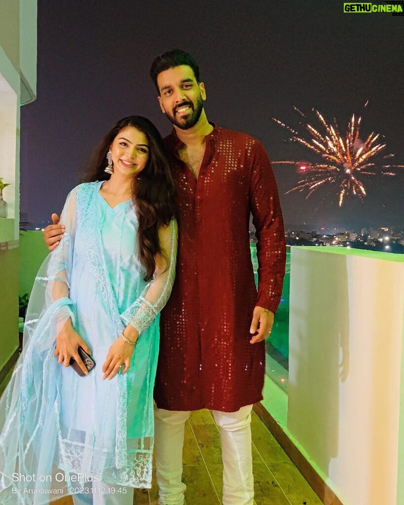 Akshata Sonawane Instagram - This Diwali it’s extra special. The light of our house is going to be my Wife. Happy Diwali all you lovely people 🎇❤
