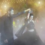 Akshata Sonawane Instagram - “Dazzling in gold, enchanting in black, and timeless in white – our Sangeet night is a symphony of elegance and style. 🌟🖤 #SangeetSplendor #GoldenNights #sangeetoutfit #sangeetdance #sangeetdecor #sangeetnight “