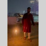 Akshata Sonawane Instagram - My late Diwali post: This Diwali was away from home and it was just..well.. HOME ❤️ I celebrated the festival with the love of my life, with my future in-laws and friends turned family, nothing could have made it more festive ✨ Cleaning MY house for Diwali, lighting it up, elevating the decor with my small flower rangoli, performing the poojas while my mother-in-law explaining the Telugu Rituals, celebrating with my new family, attending an amazing Diwali party hosted by @rashi.real , vibing on Bollywood songs and lighting up some sparkles cuz I hate crackers lol.. the day was so long and yet went by pretty quickly! But my favourite part of the day was driving back my boo and him playing loud songs for me, both of us singing our hearts out. I watched him shed few happy tears while he told me how this is his dream come true 🥺 It was 3 am when we reached home and I made dosas for him cuz he was hungry. CORE MEMORY 🫶🏻 It’s so beautiful sometimes you do these little things not knowing you are creating your own little rituals. So many firsts this year, but the first Diwali celebration at my new house with my new family holds a special place in my heart! ❤️ Hyderabad