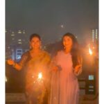 Akshata Sonawane Instagram - My late Diwali post: This Diwali was away from home and it was just..well.. HOME ❤️ I celebrated the festival with the love of my life, with my future in-laws and friends turned family, nothing could have made it more festive ✨ Cleaning MY house for Diwali, lighting it up, elevating the decor with my small flower rangoli, performing the poojas while my mother-in-law explaining the Telugu Rituals, celebrating with my new family, attending an amazing Diwali party hosted by @rashi.real , vibing on Bollywood songs and lighting up some sparkles cuz I hate crackers lol.. the day was so long and yet went by pretty quickly! But my favourite part of the day was driving back my boo and him playing loud songs for me, both of us singing our hearts out. I watched him shed few happy tears while he told me how this is his dream come true 🥺 It was 3 am when we reached home and I made dosas for him cuz he was hungry. CORE MEMORY 🫶🏻 It’s so beautiful sometimes you do these little things not knowing you are creating your own little rituals. So many firsts this year, but the first Diwali celebration at my new house with my new family holds a special place in my heart! ❤️ Hyderabad