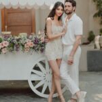 Alanna Panday Instagram - Bridal Brunch (But we decided to include the boys) 🤍 📷 @thehouseontheclouds HMU: @dollyouup_bys Outfit: @kimkassascouture