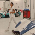 Alanna Panday Instagram - *Gives the clumsiest girl in the room a sports car to drive* 🏎️ 🏁 @yasisland @ymcofficial Yas Marina Circuit