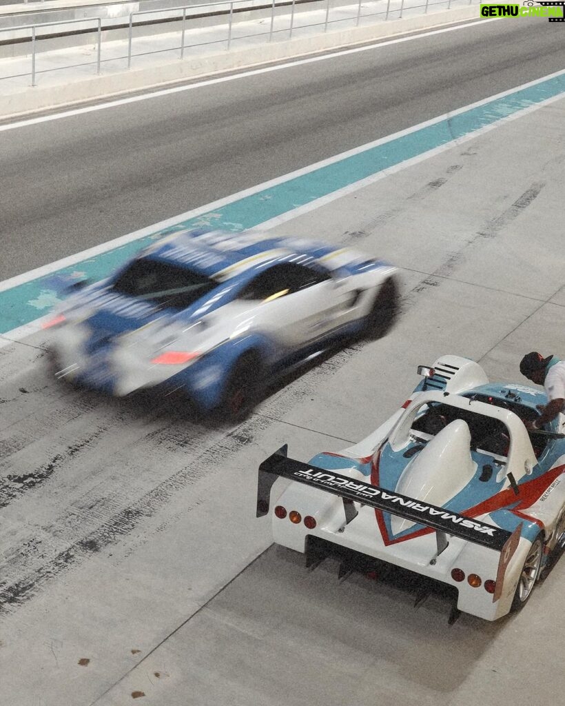 Alanna Panday Instagram - *Gives the clumsiest girl in the room a sports car to drive* 🏎️ 🏁 @yasisland @ymcofficial Yas Marina Circuit