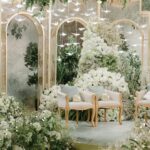 Alanna Panday Instagram - My happily ever after 🕊️🤍 For the wedding we decided to do an all white enchanted forest theme. We had the rituals of an Indian wedding but chose the colour white to show two culture’s coming together. A big thank you to my dream team @thea3project that made this vision come to life. Little Alanna always wanted to have a fairy tale wedding and I couldn’t have pictured anything more perfect while I walked down the aisle. There was so much love and tiny details put into this event that no amount of content could capture! 🤍