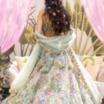 Alanna Panday Instagram - Tropical Rainforest couture by @rahulmishra_7 for our Tropical Oasis Mehndi 🌿 🦜🦒 Shot by @thehouseontheclouds Styled by @stylebyami Jewellery @shriparamanijewels