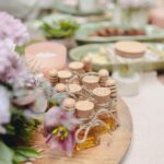 Alanna Panday Instagram - Transformed my home into the cutest little Italians farmers market for our Haldi 🌼🌻 We met @thea3project a year ago and told them much we love to travel and how we want each wedding event to remind of us of a place we love the most. We worked together for almost a year to make this vision come to life! When guests first walk in they got to pick up little baskets to take home organic goodies displayed on wood shelves. We had a little gelato stand to the left with freshly made ice cream and a long grazing table in the middle to start of the celebration with an intimate brunch. My favourite part was probably the flower stand where guests could make their own bouquets to take home. The back of the yard featured an olive tasting bar and the most beautiful gradient floral wall. The inside of the house had a live pizza station and bar with Italian themed drinks. No amount of content can do justice to how beautiful the decor turned out! Florals by @blacktulipflowers_india