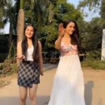 Amandeep Sidhu Instagram - Hopping on the trend with mini me 🦋 . . . . #amandeepsidhu #trendingreels #reels #toodles