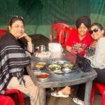 Amandeep Sidhu Instagram - So I’ve had the best 2 days of my life. 1. I and mom did darshan after standing in queue for 3 hrs . 2. Muffin in his usual behaviour. 3.I and ishav going for morning darshan at 5 . 4. We did the beautiful darshan ofcourse I cried 🙈 5. Nothing just adoring myself🙈 6. Exploring like a tourist😂 7. We had the best misalpav and wadapav in Nashik. 8. Nothing much just in his usual behaviour told you😂 . . . #amandeepsidhu #familytime #trimbakeshwar #toodles