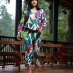 Amika Shail Instagram - My go to travel brand for the quirkiest airport looks @midnightangelsbypc ❤️ . . Click @riyas_kanthapuramphotography . . #AmikaShail #airportlook #green #quirky #theangelcrew #midnightangelsbypc #picoftheday #ootd