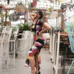 Amika Shail Instagram - When life gives you curves, Flaunt them 🍑🌸 . . . 📍@truetrammtrunk 👗@nmore_mumbai 💄@dglam_by_dipz 📸 @portraitsbymayur . . #AmikaShail #ootd #candid #instagram #instadaily