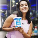 Amika Shail Instagram - Presenting the delicious penut butter from @myfitness ❤️🔥 . . #AmikaShail #penutbutter #myfitness #gymgirl