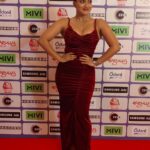 Amika Shail Instagram - About Last night for @adgully #screenxx ❤️🥳 . . #AmikaShail #adgully #zee5 #ottaward #awardshow #awards #