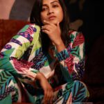 Amika Shail Instagram - My go to travel brand for the quirkiest airport looks @midnightangelsbypc ❤️ . . Click @riyas_kanthapuramphotography . . #AmikaShail #airportlook #green #quirky #theangelcrew #midnightangelsbypc #picoftheday #ootd