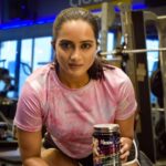 Amika Shail Instagram - Powered by @esnindia 🔥 . . . #Amikashail #esn #brandambassador #brand #suppliments