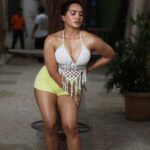 Amika Shail Instagram - What's your view 💛 . . . Styled by @nmore_mumbai . .#AmikaShail #pose #portrait #picoftheday #instagood #instadaily #instamood #ootd #mondaymood