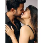 Amruta Deshmukh Instagram - "I came here tonight because when you realize you want to spend the rest of your life with somebody, you want the rest of your life to start as soon as possible." ~When Harry Met Sally • #Engaged #ForeverTogether • Pictures by: @shrutisbagwe Hair and MUA: @saurabh_kapade Prasad’s styling: @tanmay_jangam Wearing: @chetansachala
