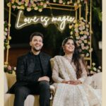 Amruta Deshmukh Instagram - Dancing our way to forever ♾️ ✨❤️ • • Pictures by: @surajpatel.in Hair and MUA: @swatighodke_mua_official Outfits by: @suvidhafashion Styled by: @tanmay_jangam Jewellery by: @jizajewellerystudio