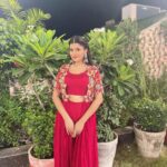 Anahita Bhooshan Instagram - Sagan Ready♥️ . Outfit & Styling- @styling.your.soul Lucknow, Uttar Pradesh