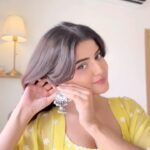 Anahita Bhooshan Instagram - Haldi #grwm 💛 Outfit- @thegroomingcollection Styled by- @yourstylistforever . . . . . . . . #reelsinstagram #reels #grwm #foryou #foryoupage #haldiceremony
