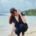 Anahita Bhooshan Instagram - Salty hair and sandy beach 🏝 Had the best stay @nakaislandphuket Guess where I’m off to next ? . . #vacation #vacation The Naka Island, a Luxury Collection Resort & Spa, Phuket