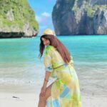 Anahita Bhooshan Instagram - I will never get tired of this view 🏝 . . #beach #beachlife อ่าวมาหยา Maya Bay, Krabi