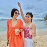 Angeli Khang Instagram - Grlfrnd 🧡💗 More travels with you Hi madam @airakhariza 😂 📸 @josefelizalde Kawhagan Island