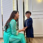 Anita Hassanandani Instagram - As we gear up for the festivities, I wanted to share our secret to making this season even more special – it's all about prepping in style and comfort, and Firstcry is our go-to destination for kids' fashion. From adorable ethnic wear that captures the essence of our traditions to super stylish outfits that keep my little one on-trend, Firstcry is the ultimate one-stop shop for all things kids fashion. Swipe to see what I picked for my son - his Diwali outfit is a head-turner, and he's as excited as can be! Isn't he the cutest little festive fashionista? Plus, here's a little treat for you! Use code ‘ANITADW50' at checkout for an exclusive flat 50% off on fashion and flat 45% off on everything, and make your kiddo's festival wardrobe just as amazing! Share your festive fashion finds with us! Let's make this festival season even more colorful and memorable. Wishing all of you a season filled with joy, lights, and celebrations!