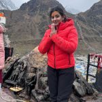 Anjali Arora Instagram - केदारनाथ के रक्षक देवता भूकुण्ड भैरव🙏🏻 #kedarnath #bhairavnath #chardhamyatra
