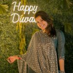 Anjali Arora Instagram - हैप्पी दीपावली 🪔 गर्व से हिंदू🙏🏻❤️ #anjaliarora #happydiwali #deepawali