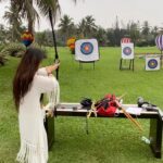 Anjali Tatrari Instagram – Tried archery for the first time. I have realised this world offers you so many experiences and it’s on you to grab them and make your life worth while♥️

#anjalitatrari