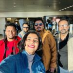 Ankita Bhattacharyya Instagram - Good morning everyone 😇 Shubho bijoyar pronam o shubhechha 🙏🏻 amader torof theke 😇 Boston Logan International Airport